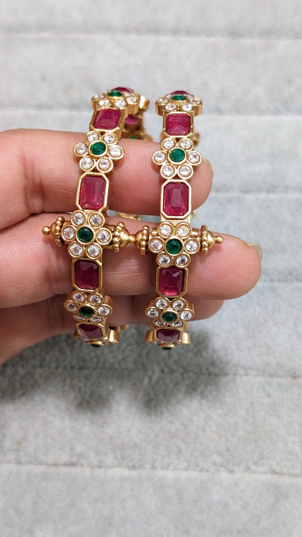 Multicolor bangles Ruby