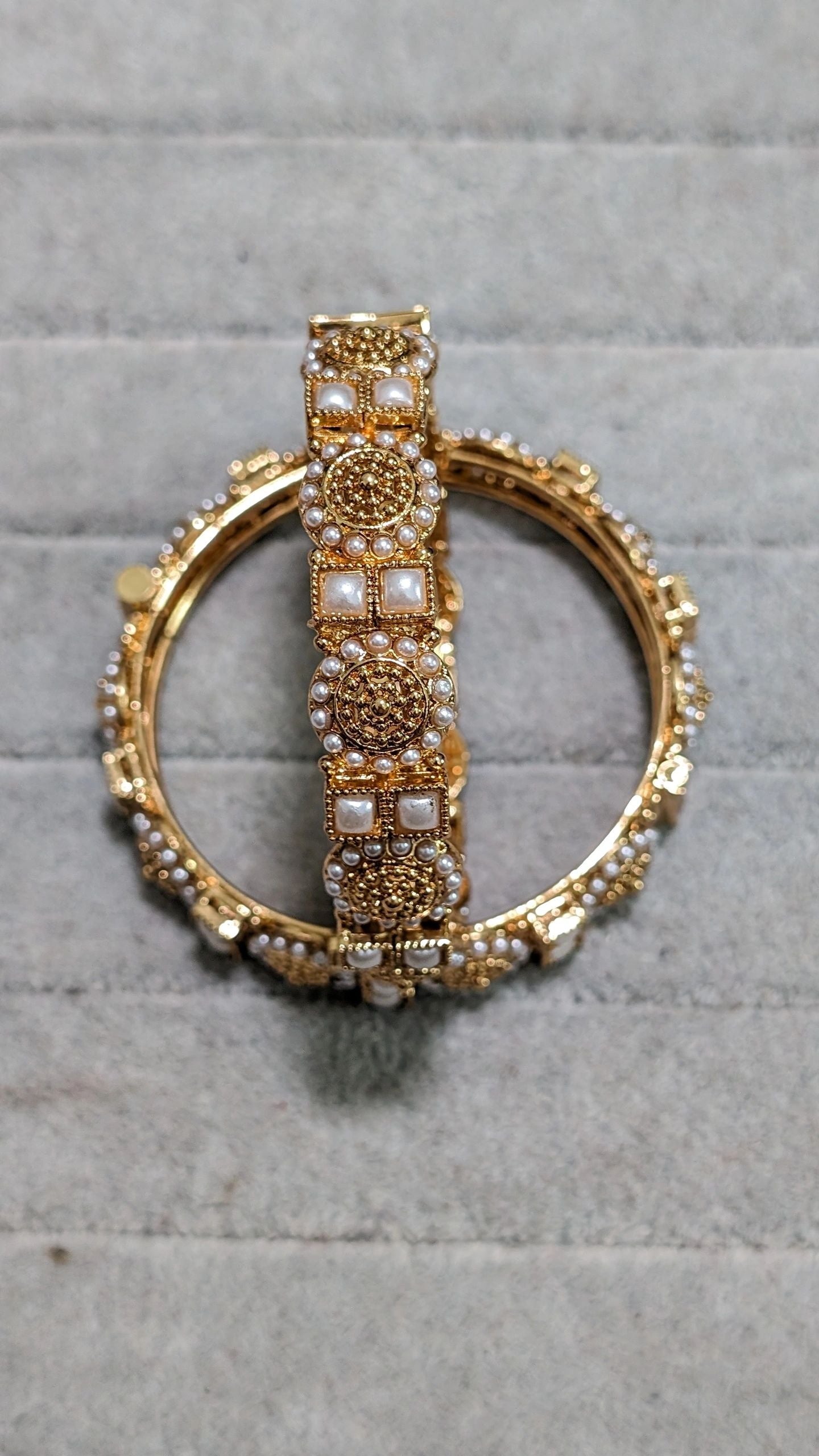 Pearl bangles