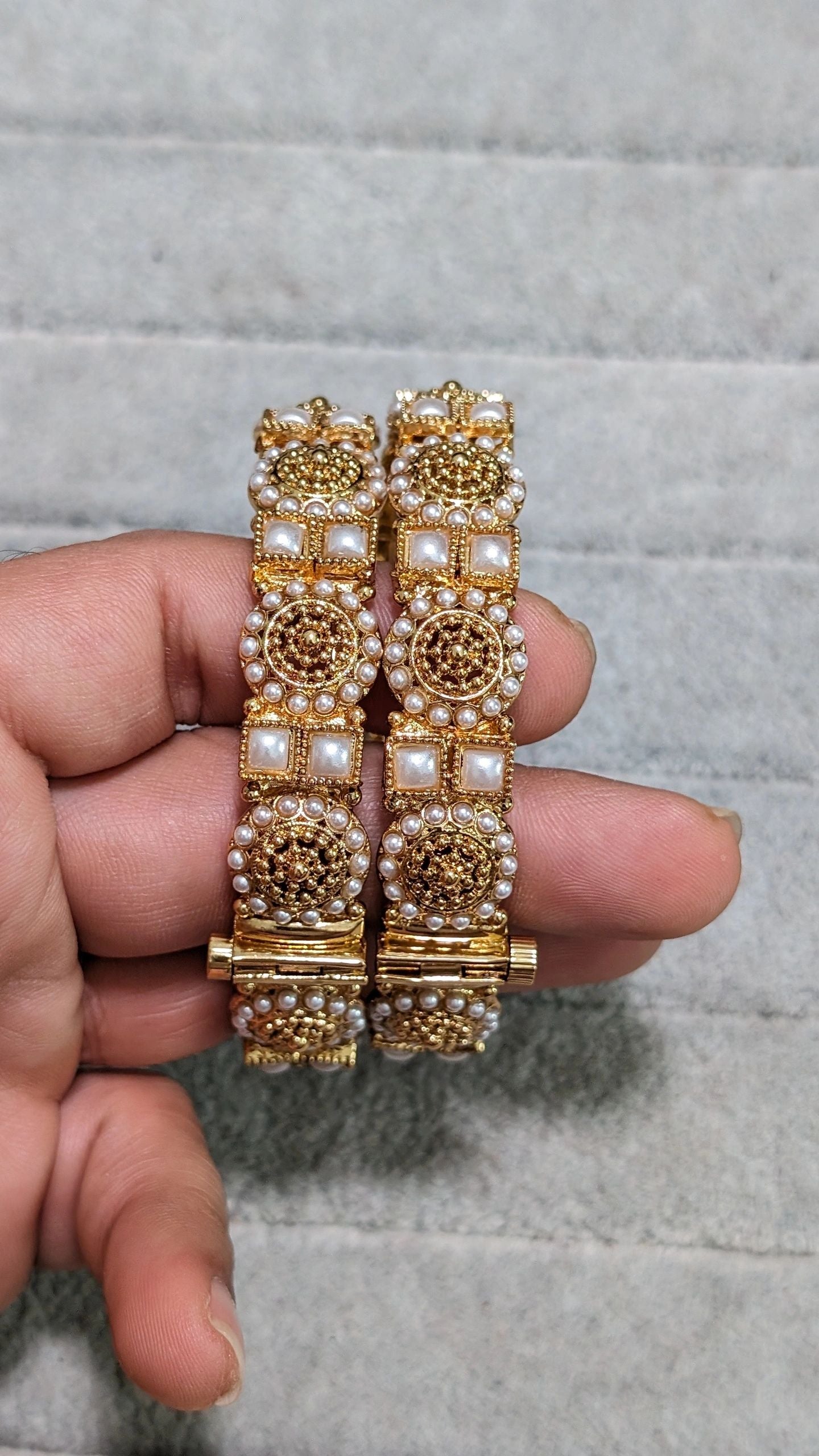 Pearl bangles