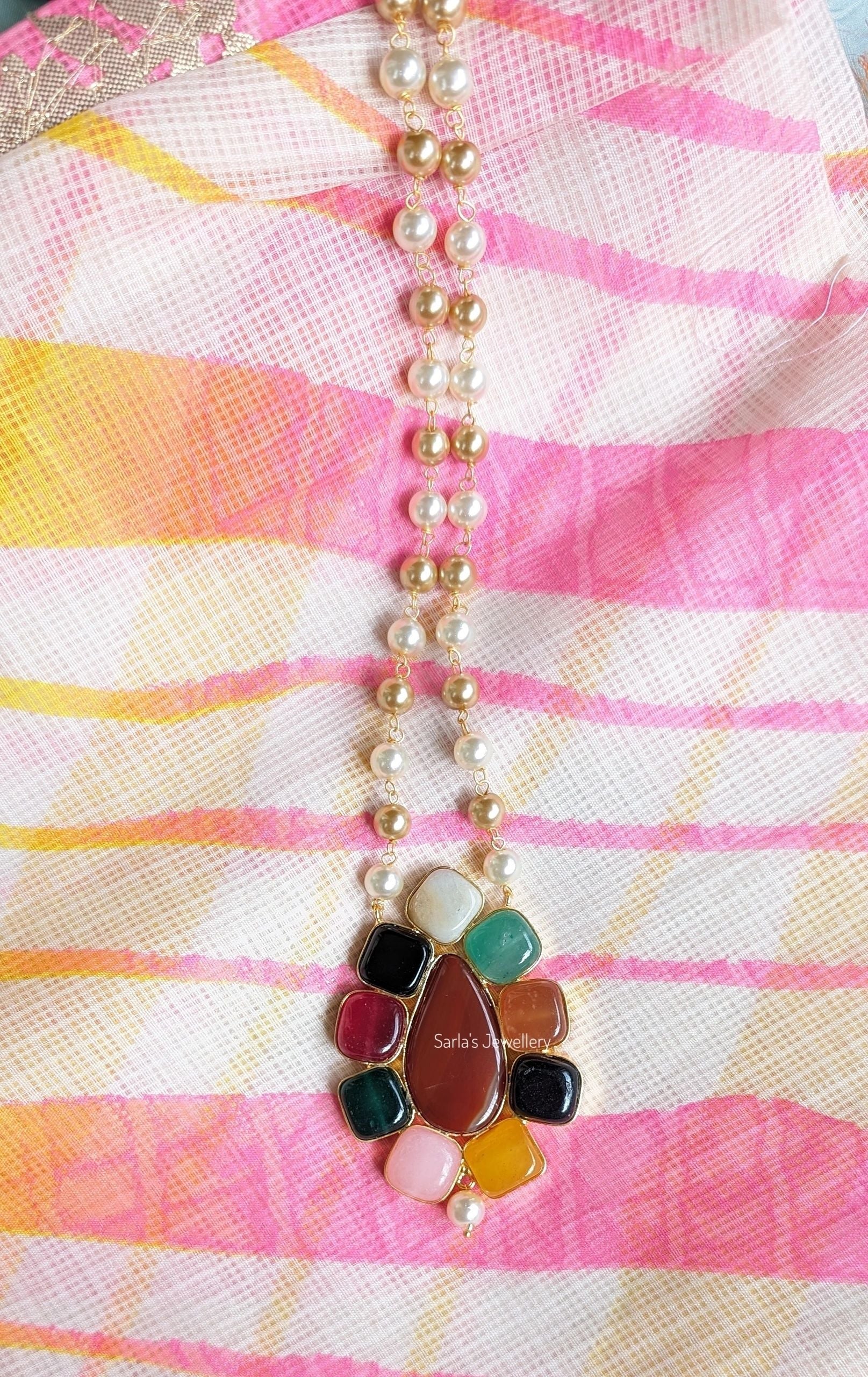 Navratna necklace