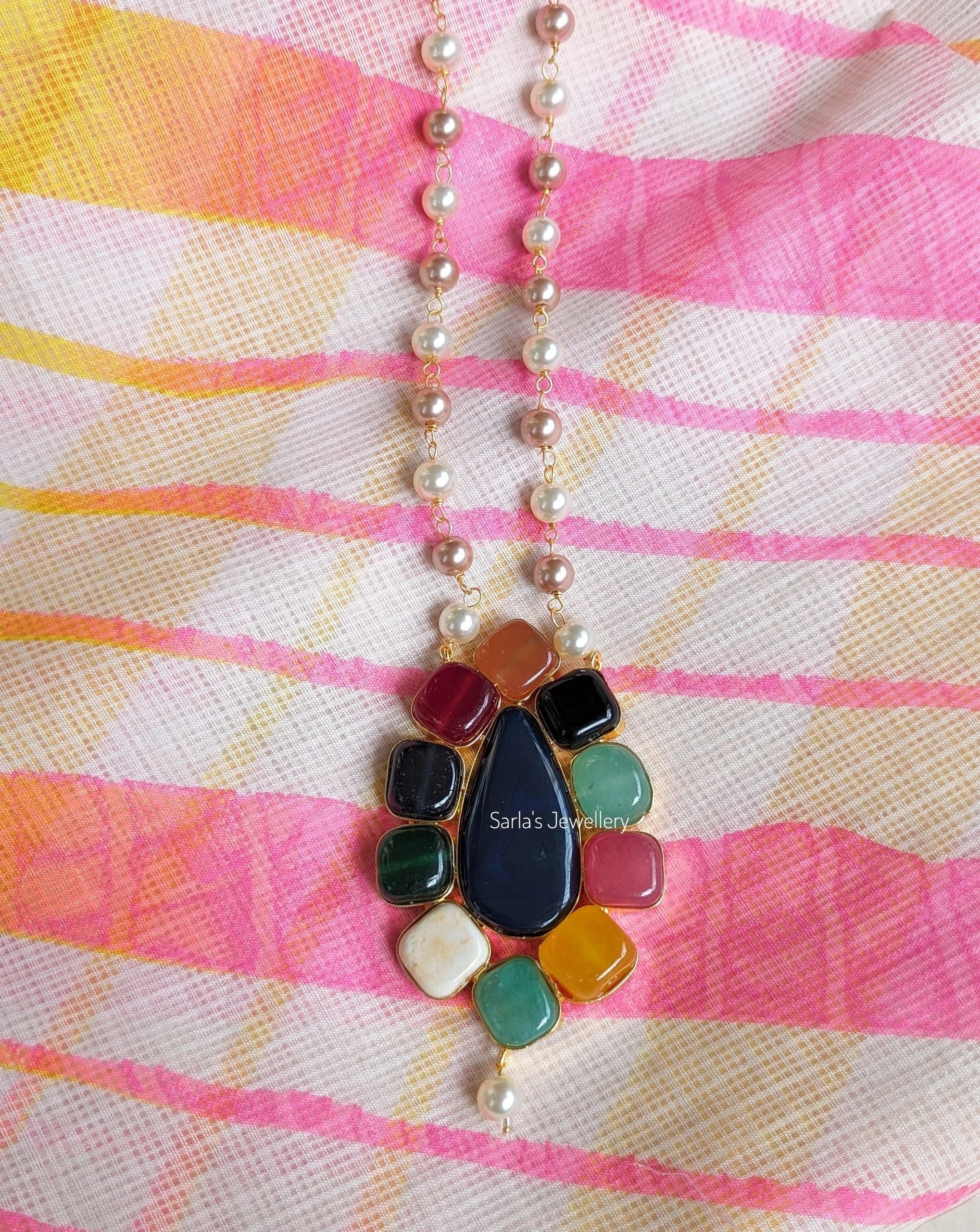 Navratna necklace