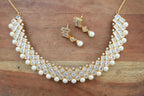 2 Tone AD Necklace set
