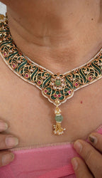 Premium Necklace set Green