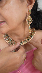 Premium Necklace set Green