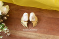 Trendy Mother of Pearls (Barroque) earrings