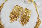 Suvarna Ratnam 3.0 Elephant necklace set