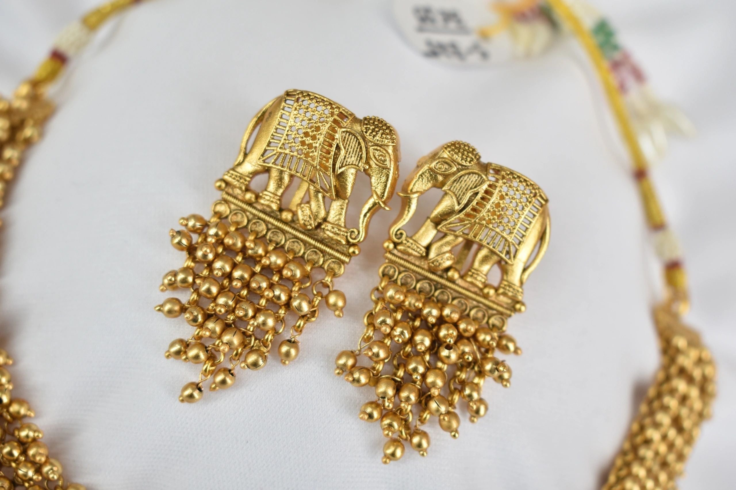 Suvarna Ratnam 3.0 Elephant necklace set