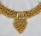 Suvarna Ratnam 3.0 Elephant necklace set