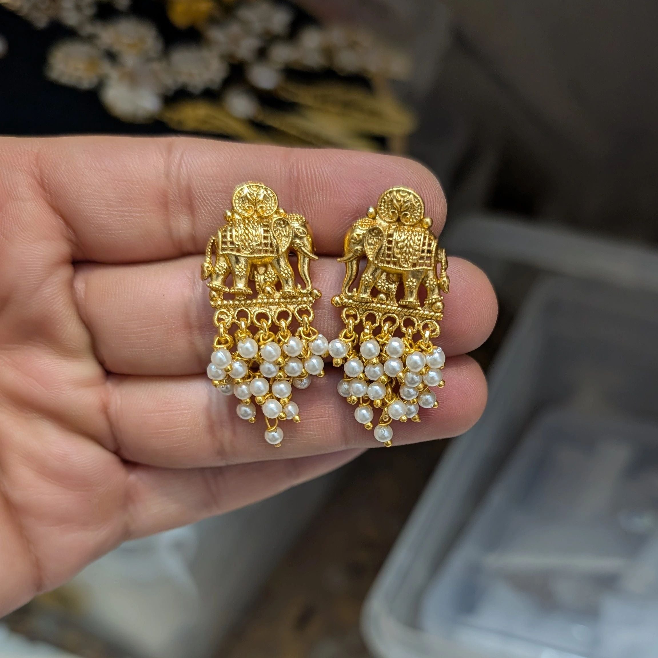 Elephant earrings R5