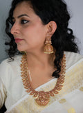 Paisley Design Long necklace set