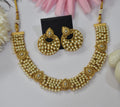 Moti Ratnam 3.0 Gajra Necklace Plain White