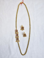 Side Pendant Floral 1 necklace set (18-20')
