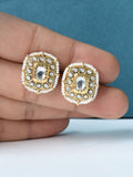 Vardhini Polki Heritage Stud Earrings