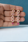 Chandrika Floral Drop Earrings