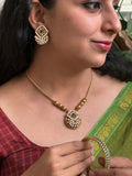 Necklace with earrings