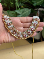 Jhalar Moti necklace with jhumkas
