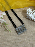 20â€ 2 tone oxidised Pendant Mangalsutra