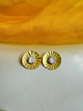 Statement mop earrings