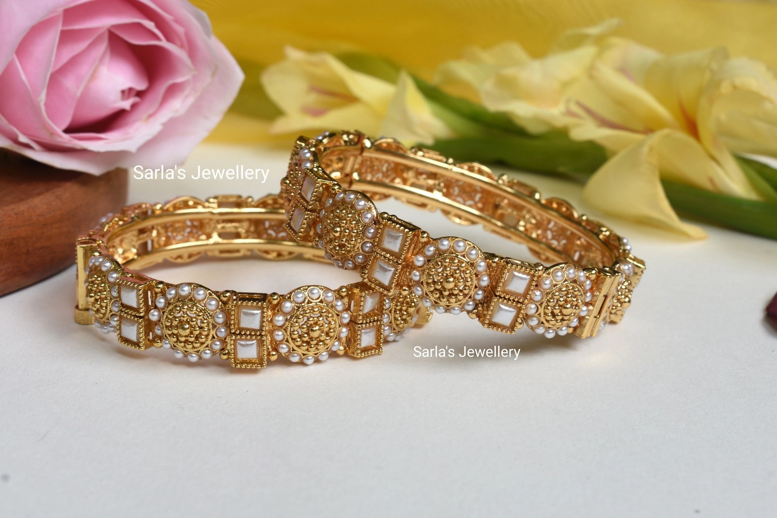 Pearl bangles