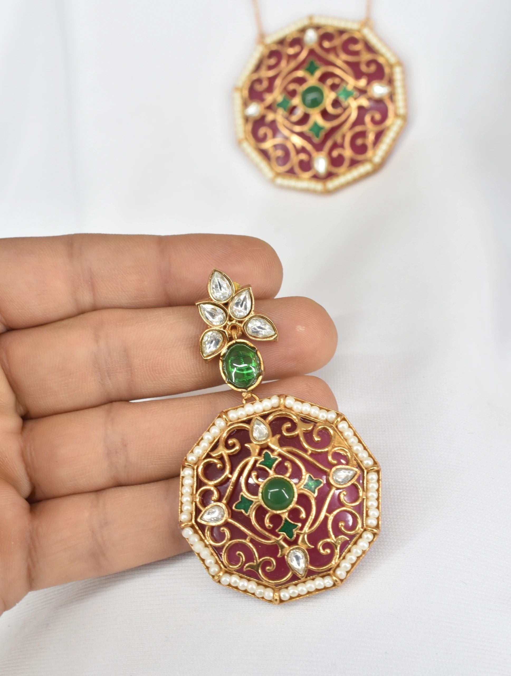 Premium Long necklace set