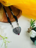 Long Oxidised Mangalsutra 01