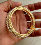 Broad Pearl Bangle