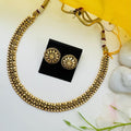 Gold forming Necklace set