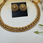 Gold forming Necklace set