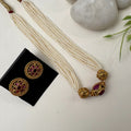 Moti Choker/Short necklace set