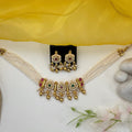 Modern Tanmani Choker/Short Necklace