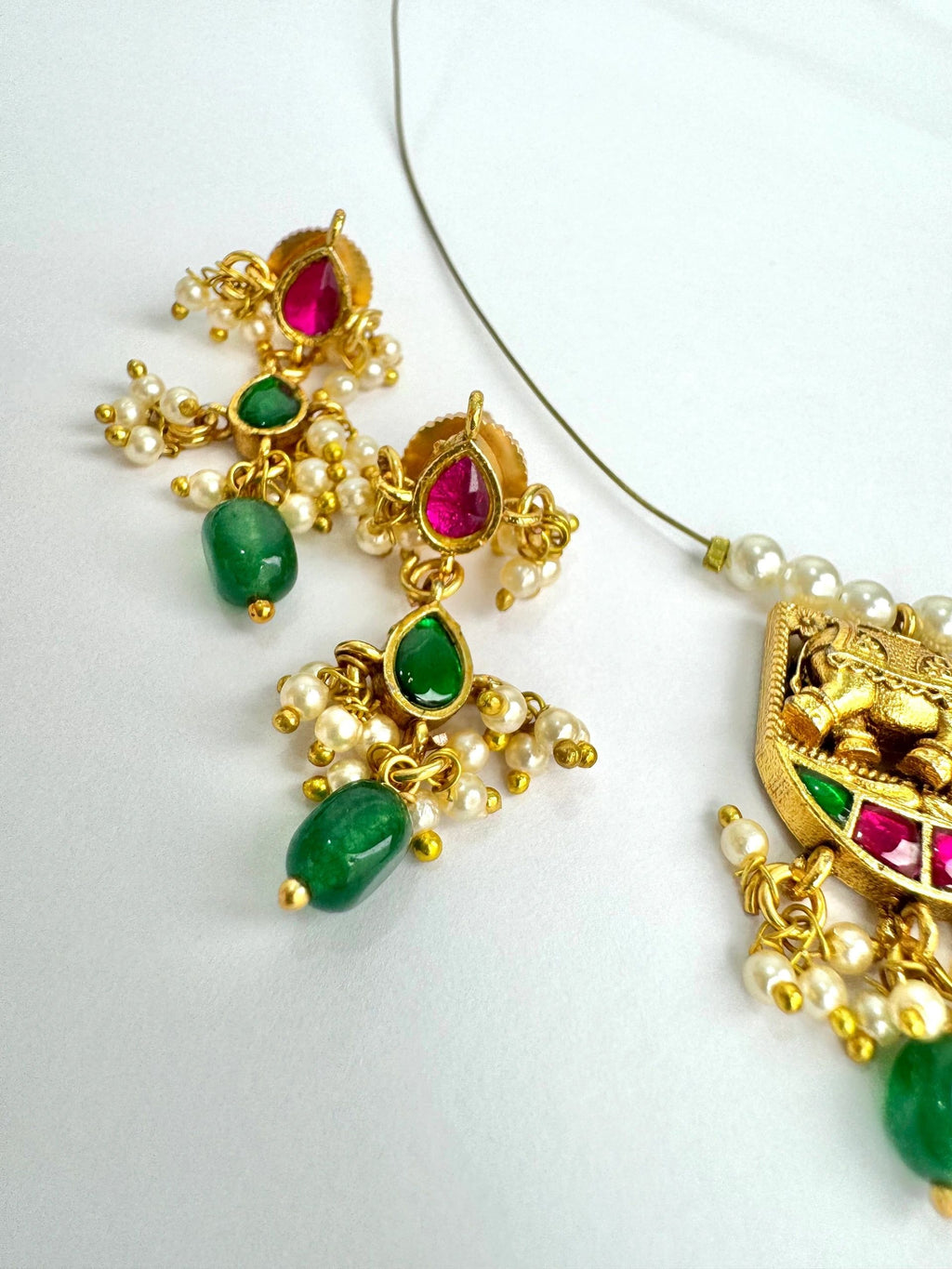 Invisible Chain Pendant set