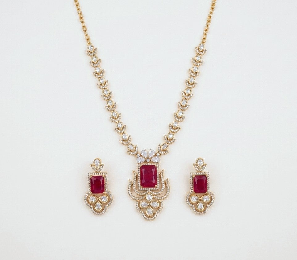 Rubira necklace set