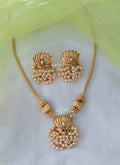 Lotus Pearl necklace set