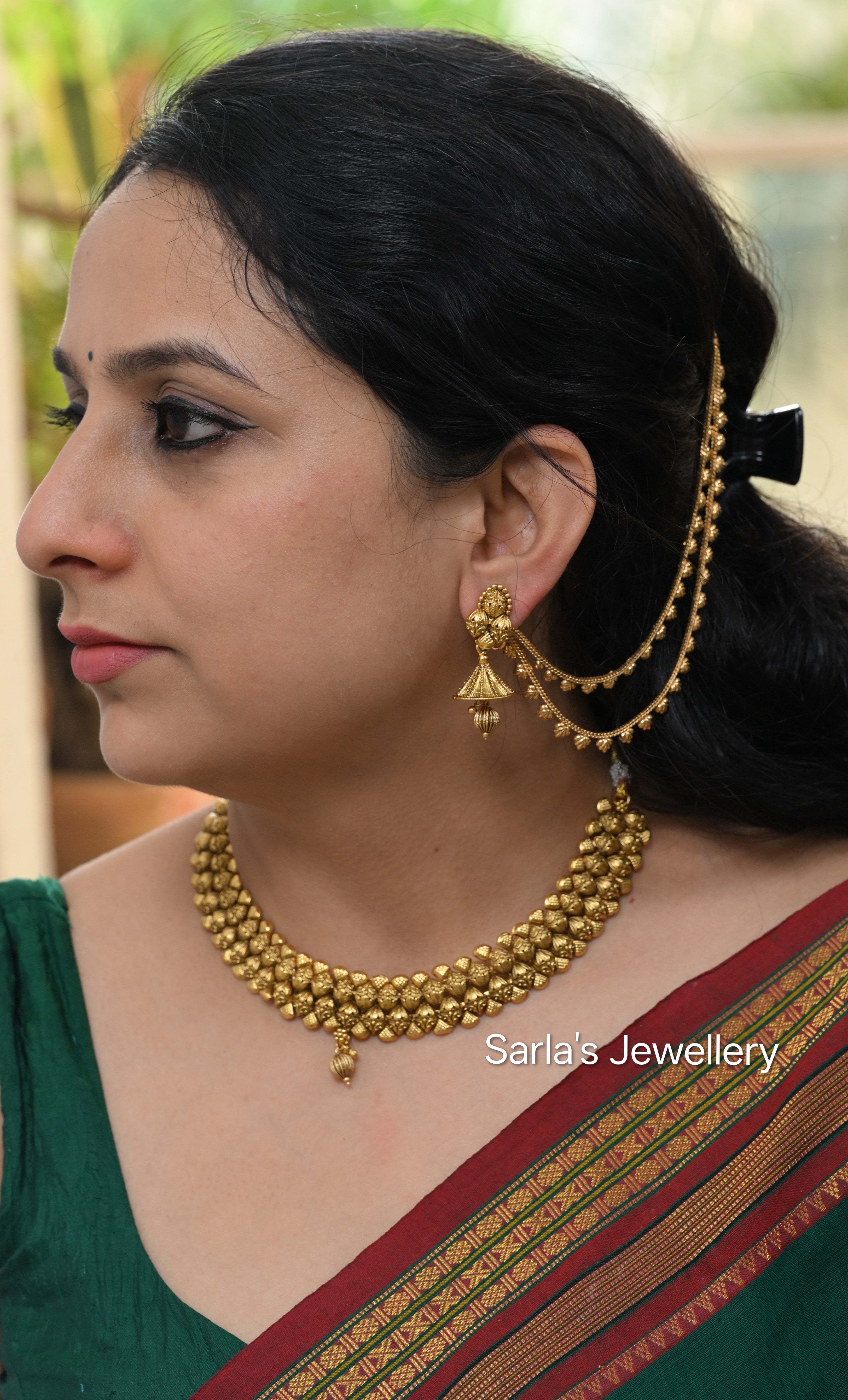Royal Heritage necklace with earrings