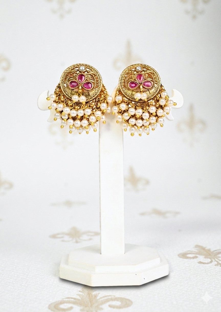 The Ruby Rajvar Earrings