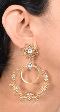 Noor Floral Chandbalis