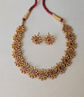 Surya Phool Short Necklace set