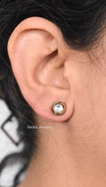 Kundan tops in Victorian Finish
