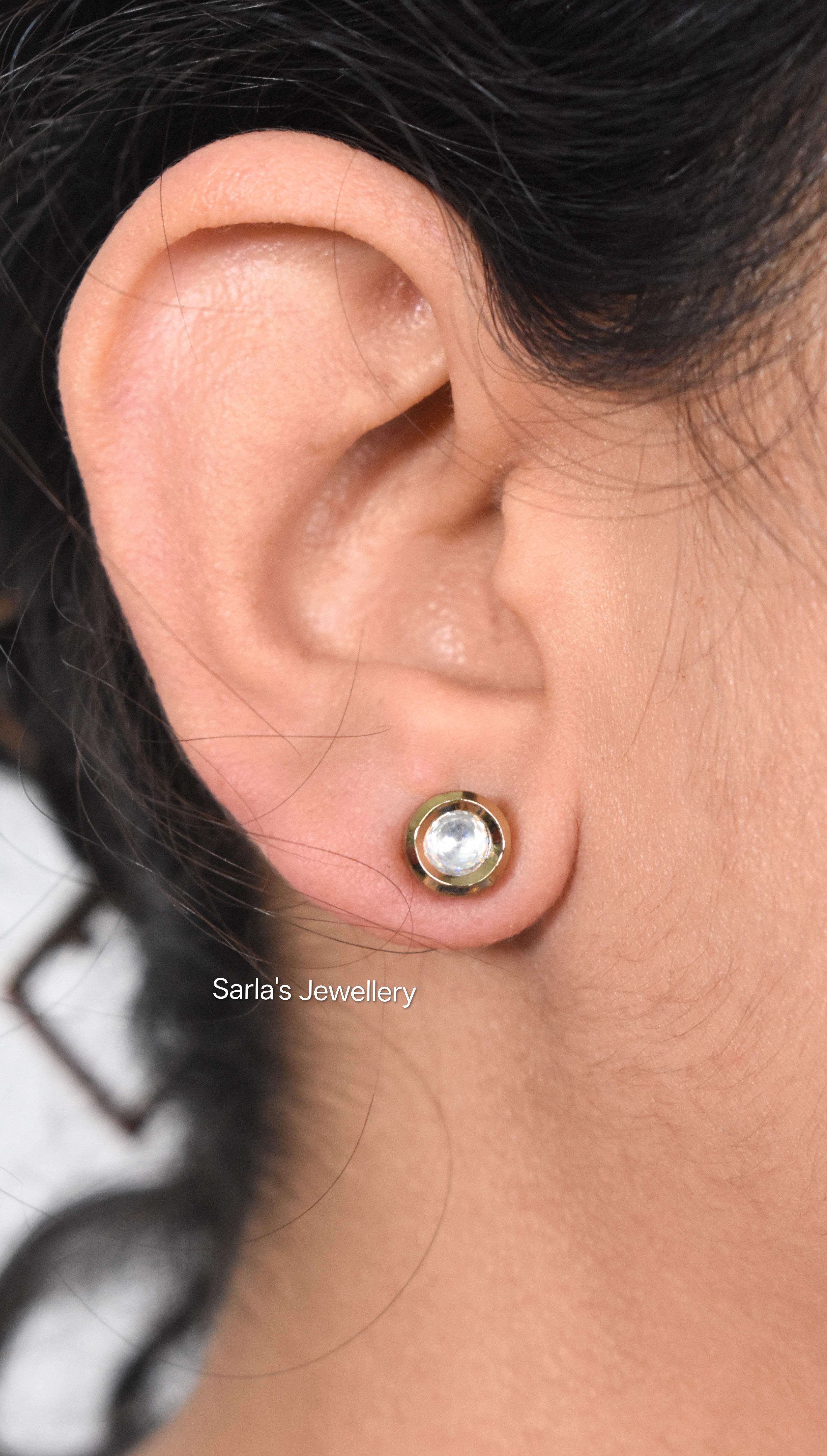 Kundan tops in Victorian Finish