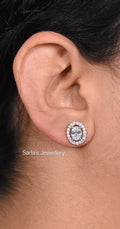 Halo Crystal Studs