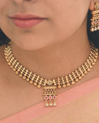 Rajwadi Festive necklace set