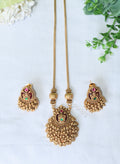 Raga Gold lookalike Necklace set