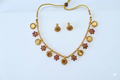 Putali short necklace Ruby