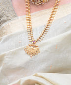 Long Saaz necklace with earrings
