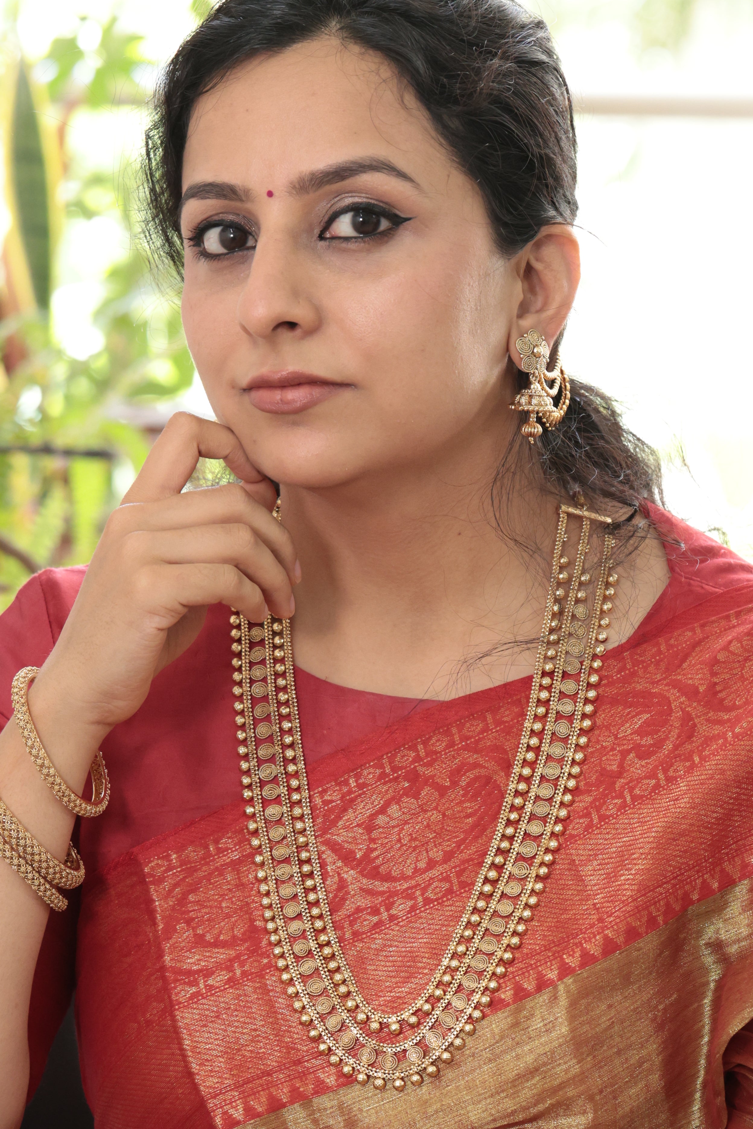 3 Layer Long Rani Haar